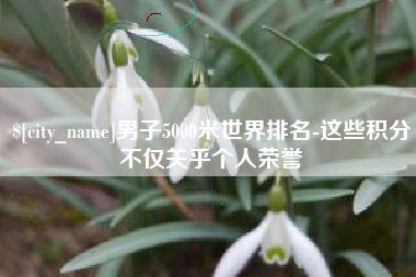 高密男子5000米世界排名-这些积分不仅关乎个人荣誉
