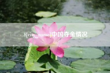 高密中国夺金情况