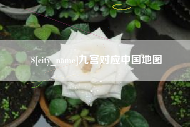 高密九宫对应中国地图
