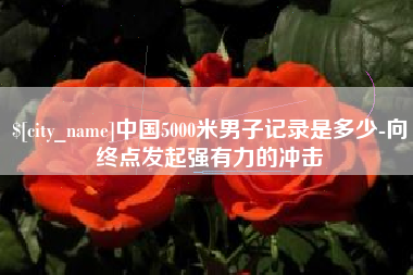 高密中国5000米男子记录是多少-向终点发起强有力的冲击