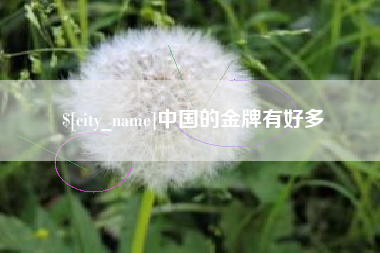 高密中国的金牌有好多