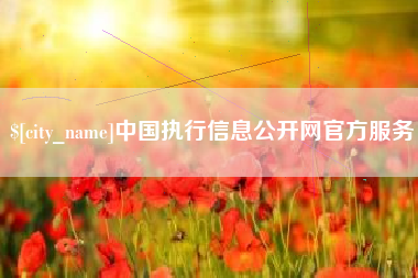 高密中国执行信息公开网官方服务