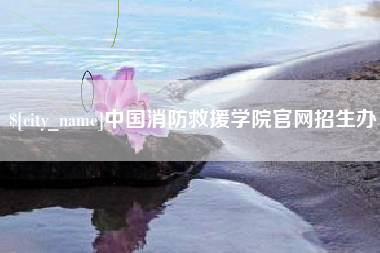 高密中国消防救援学院官网招生办