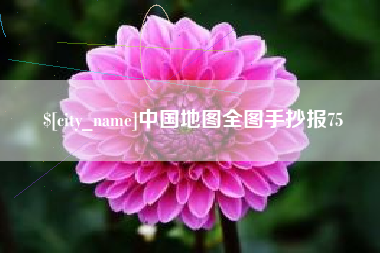 高密中国地图全图手抄报75