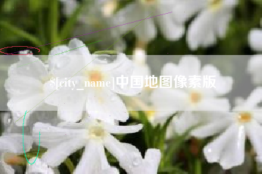 高密中国地图像素版