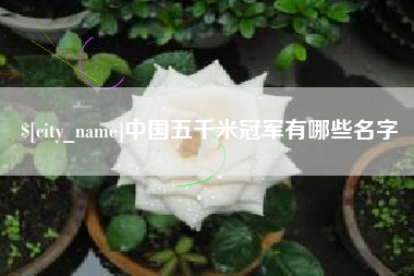 高密中国五千米冠军有哪些名字