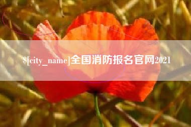 高密全国消防报名官网2021